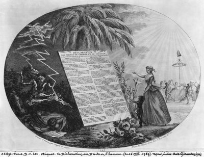 Declaration of the Rights of Man by French School